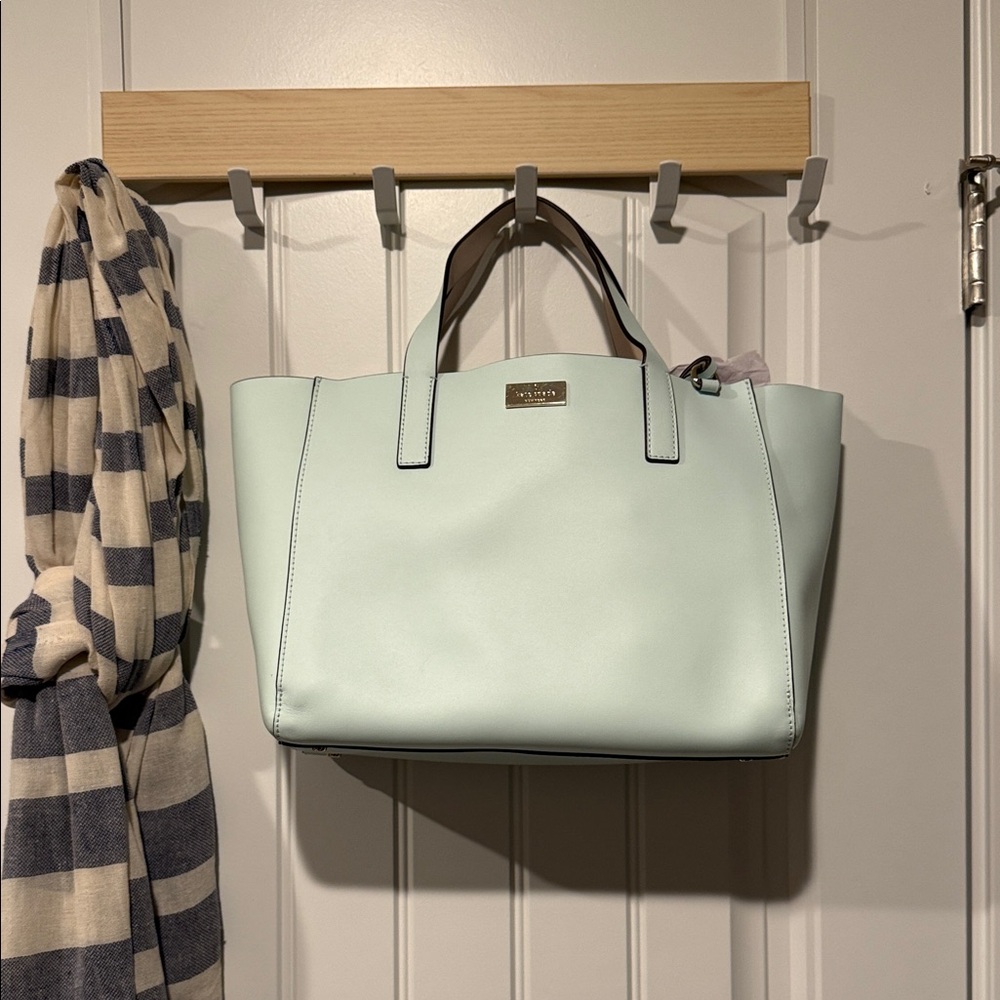 Calvin Klein Light Green Tote Bag